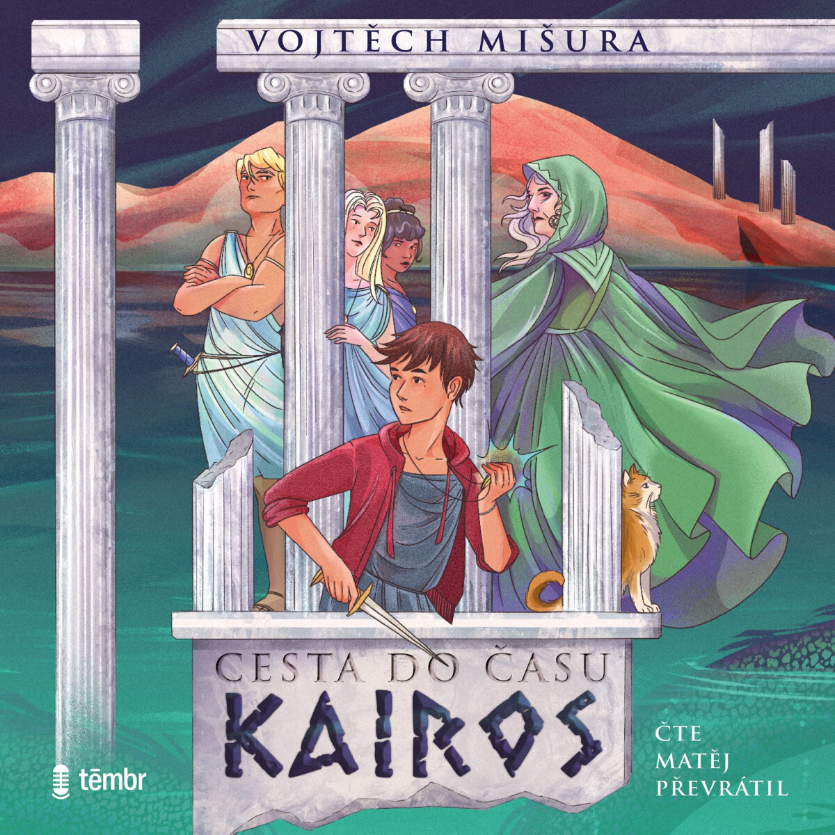 Levně Cesta do času Kairos - Vojtěch Mišura - audiokniha
