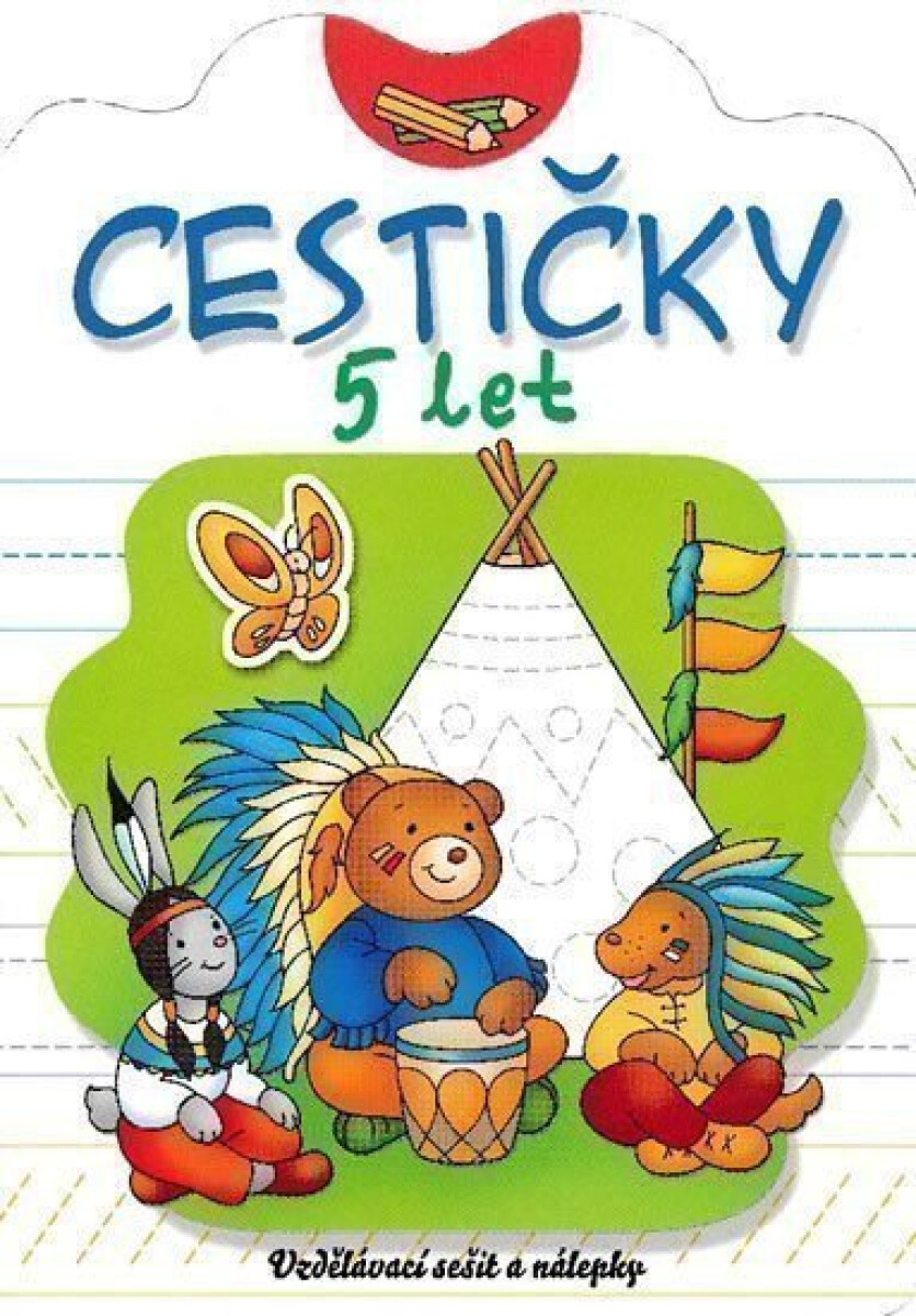 Kniha Cestičky 5 let - [Sešity]