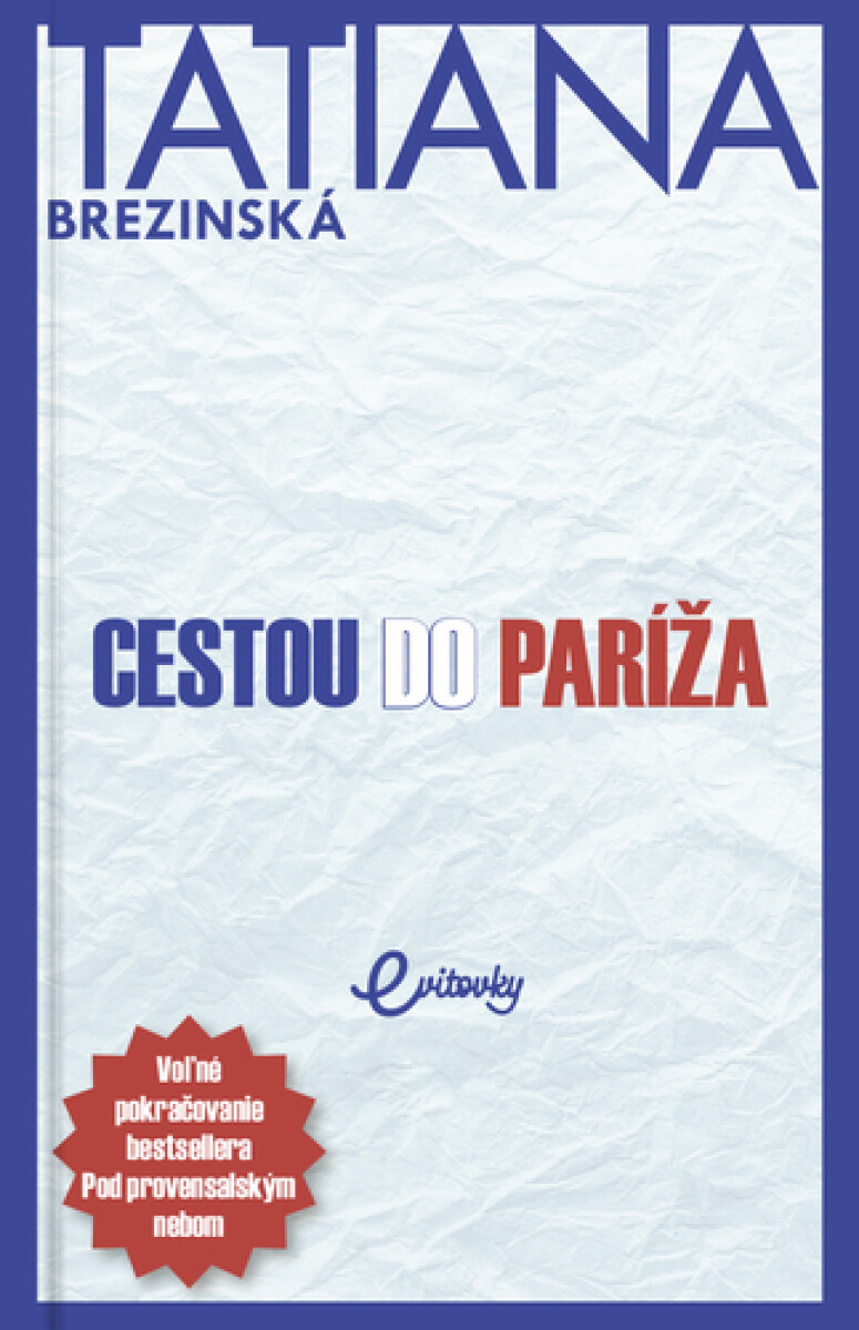 Kniha Cestou do Paríža