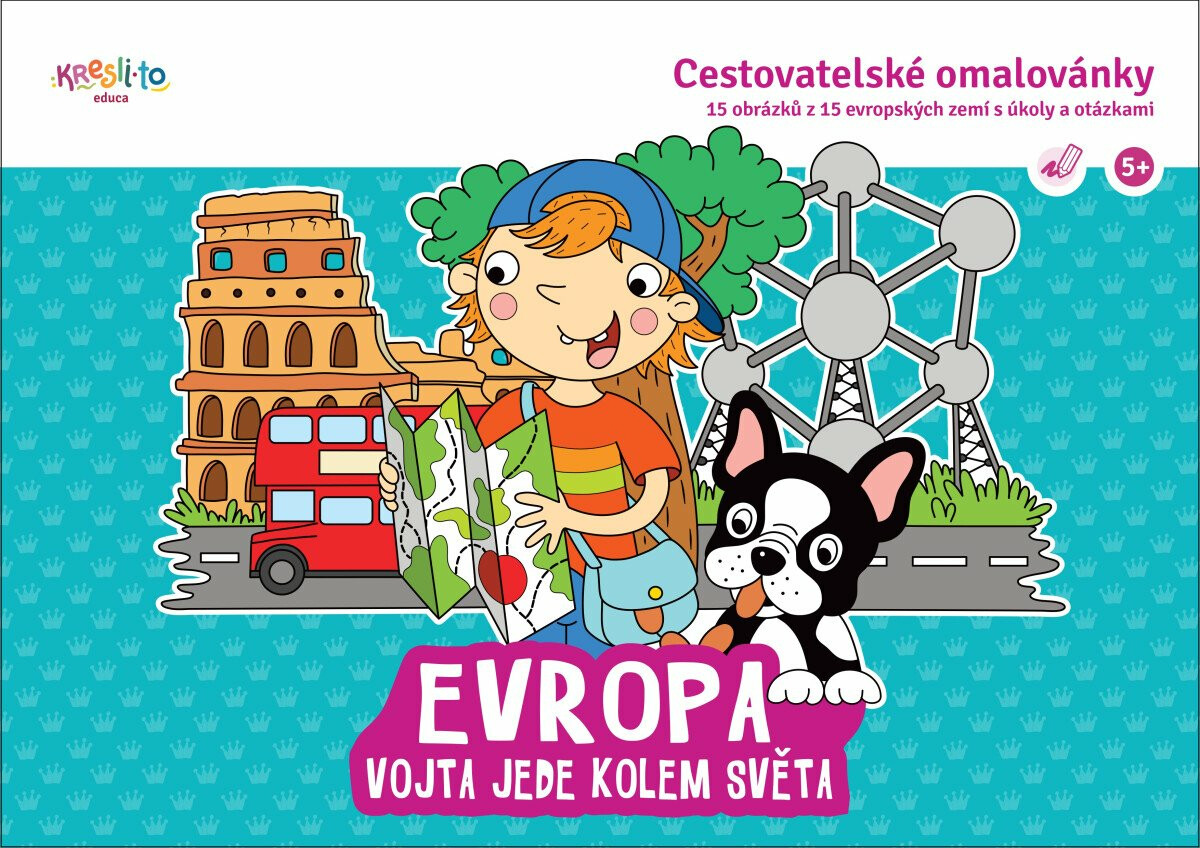 Kniha Vojta jede do světa: Evropa