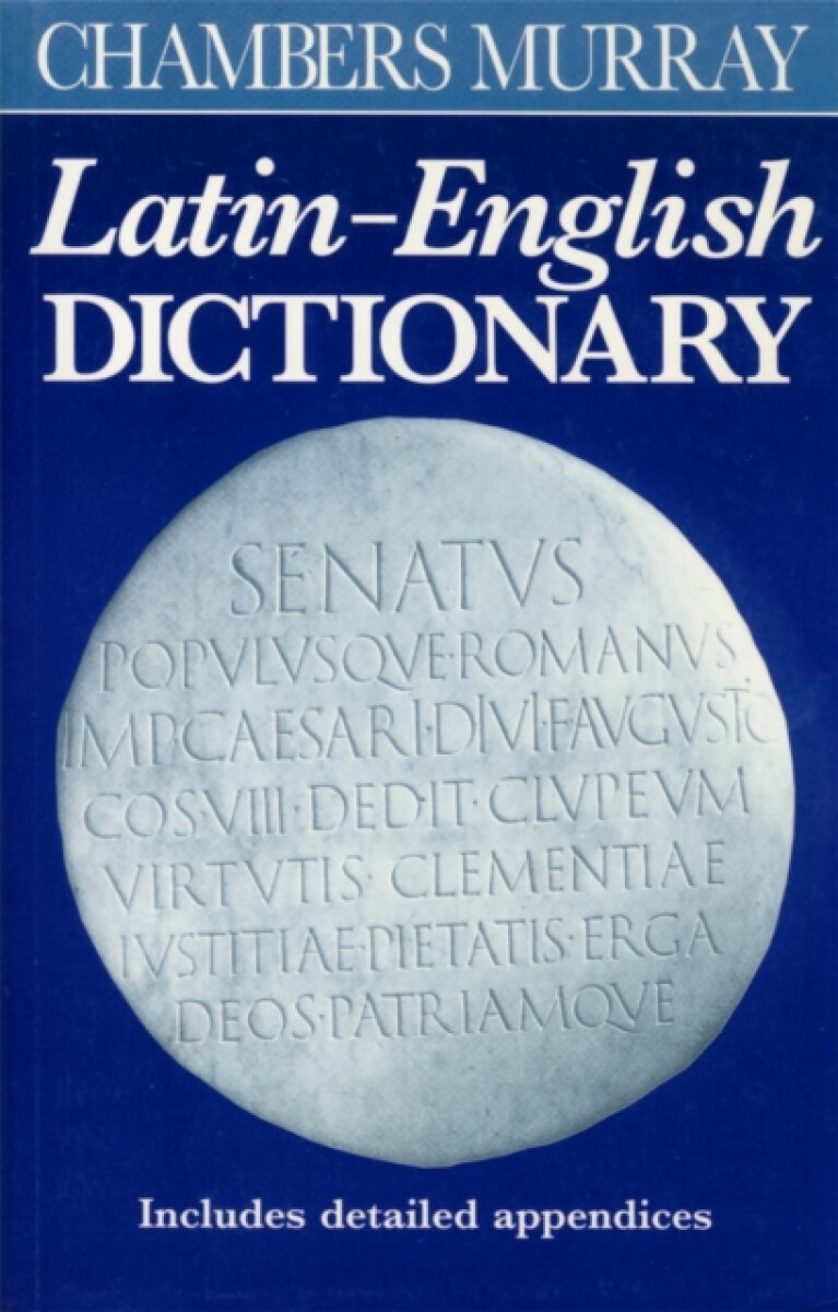 Kniha Chambers Murray Latin-English Dictionary