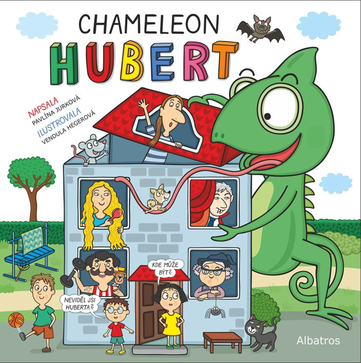 Kniha Chameleon Hubert