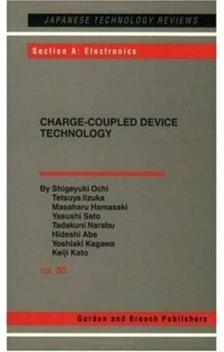 Kniha Charge-Coupled Device Technology