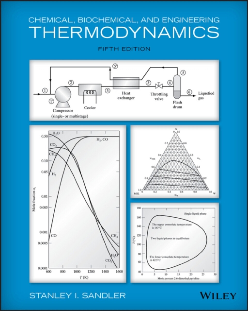 Kniha Chemical, Biochemical, and Engineering Thermodynamics