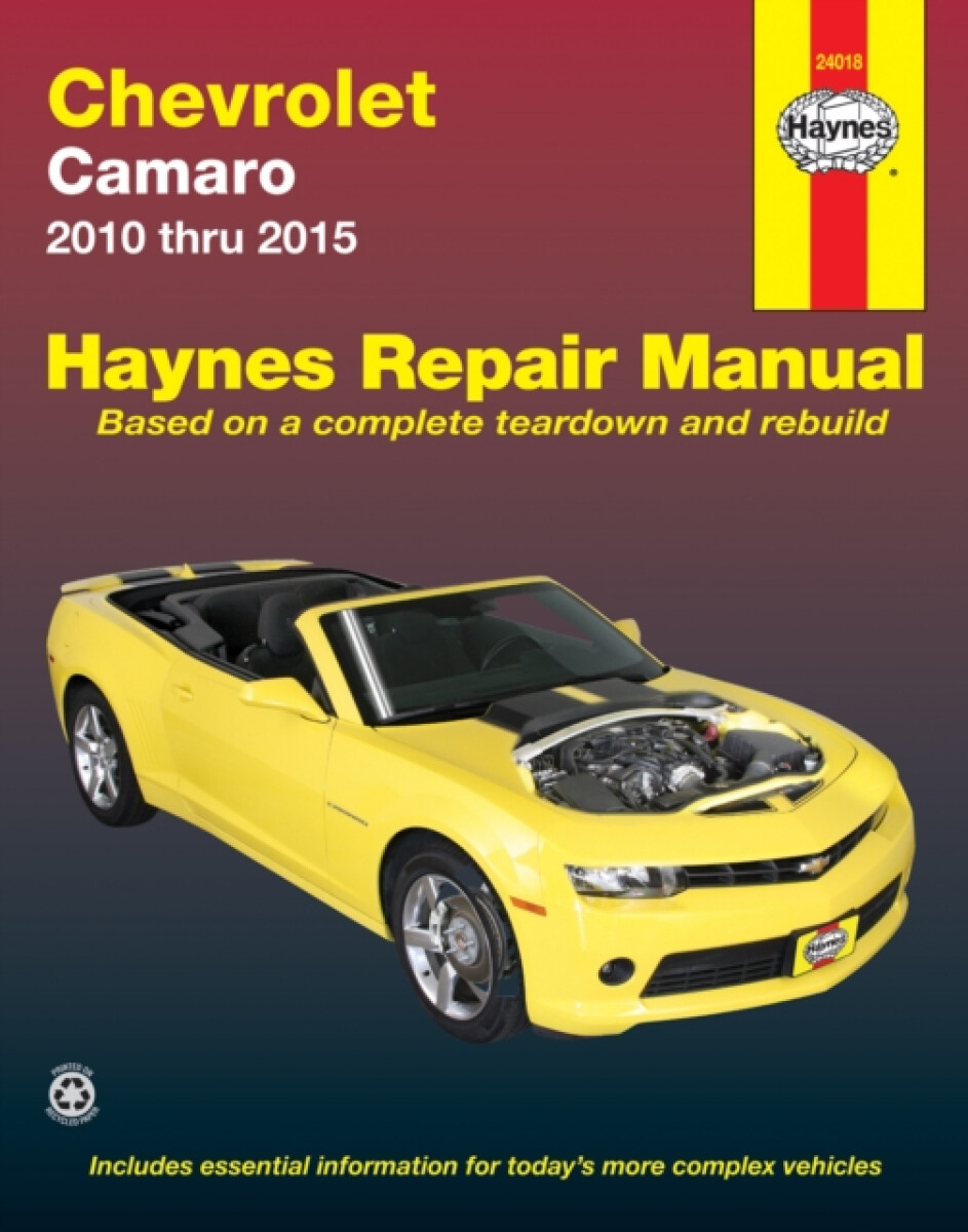 Kniha Chevrolet Camaro (10-15)