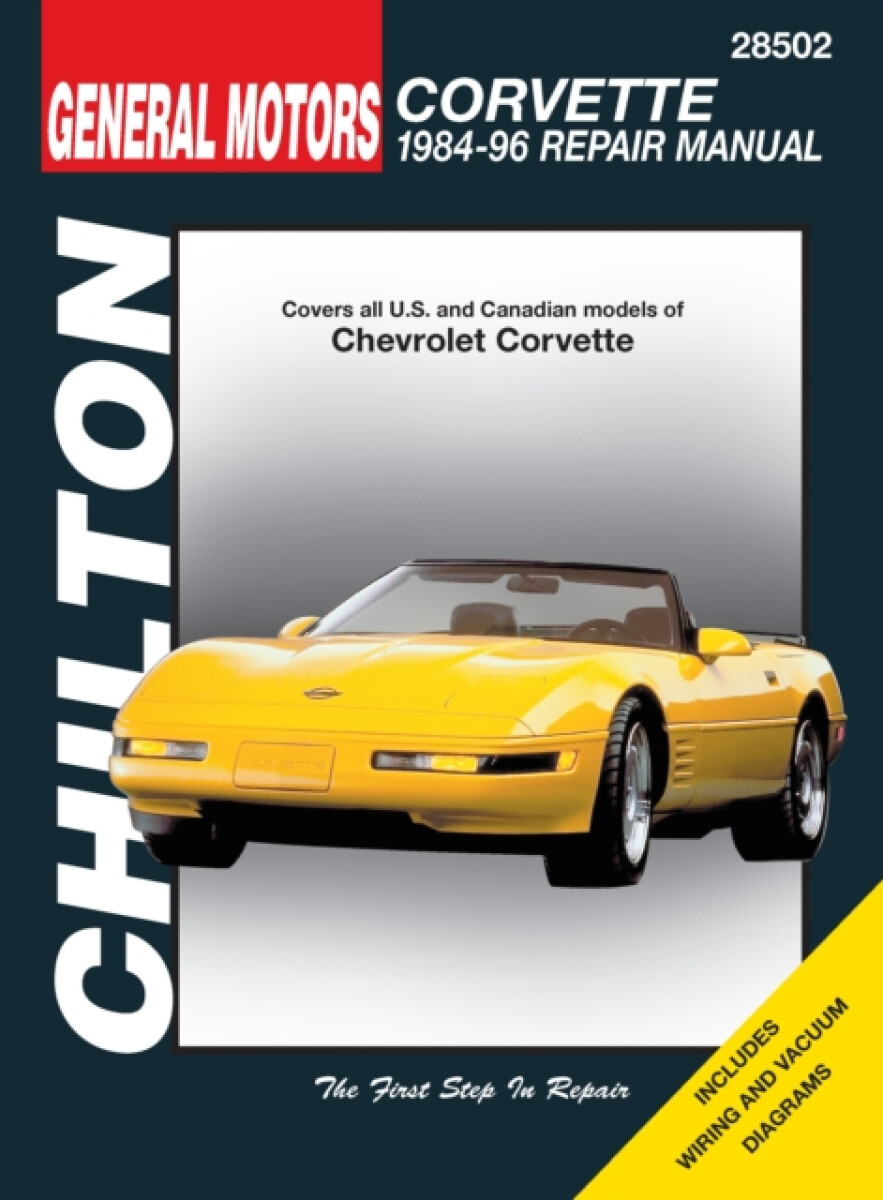 Kniha Chevrolet Corvette (84 - 96) (Chilton)