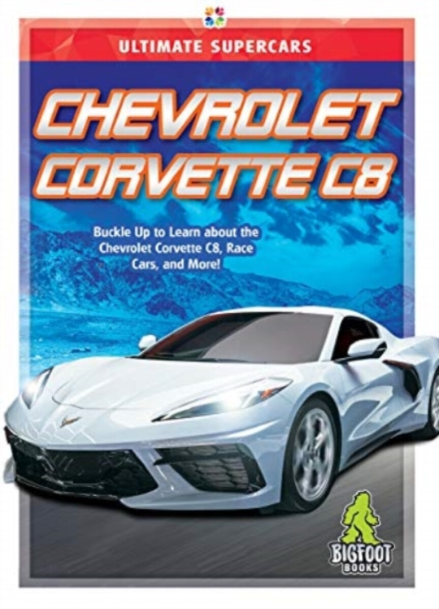 Kniha Chevrolet Corvette C8