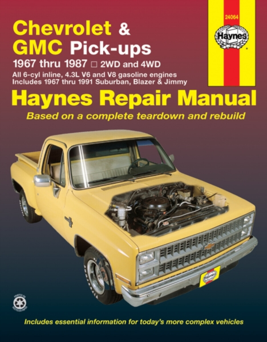 Kniha Chevrolet a GMC Pick Ups (67 - 87)