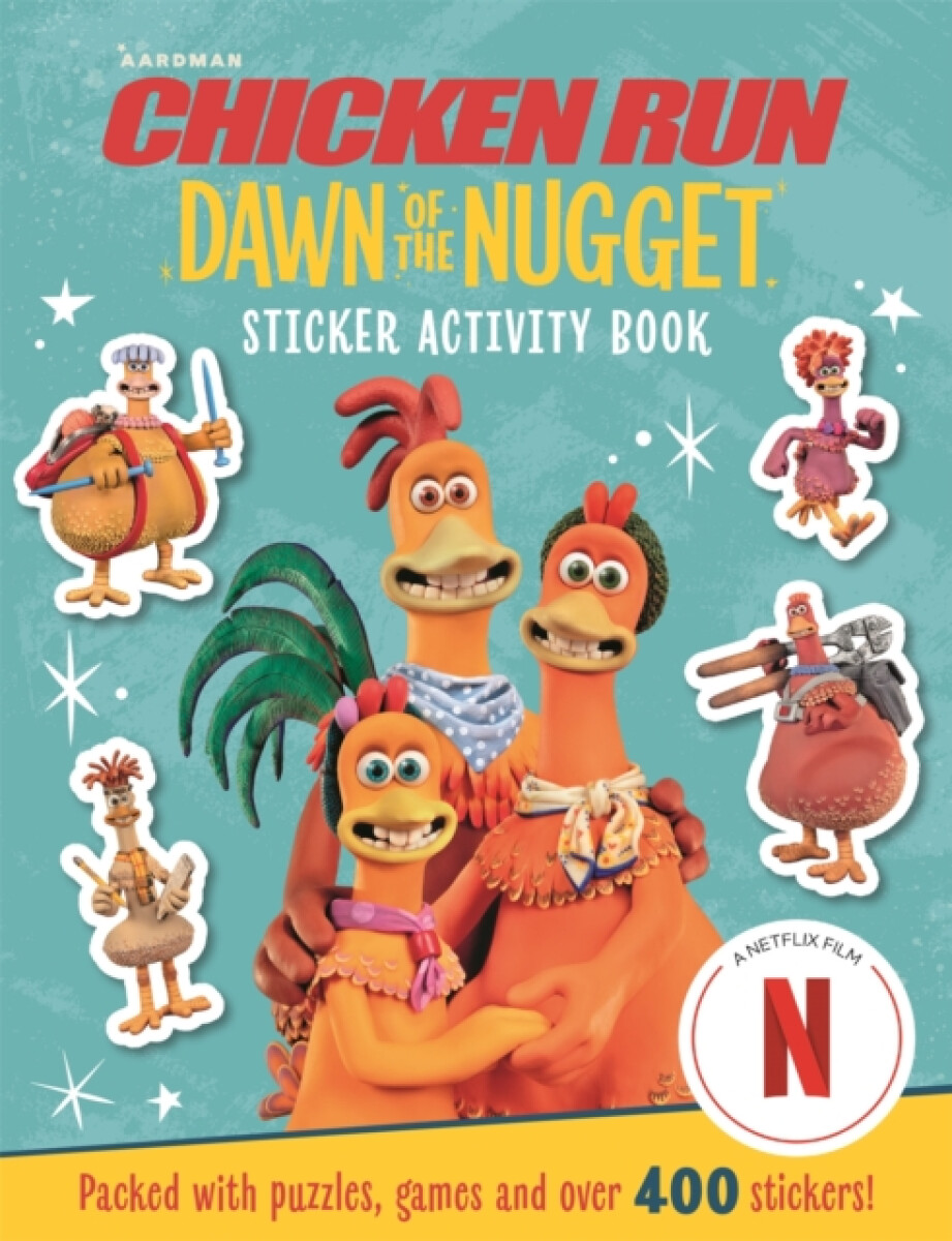 Kniha Chicken Run Dawn of the Nugget: Sticker Activity Book