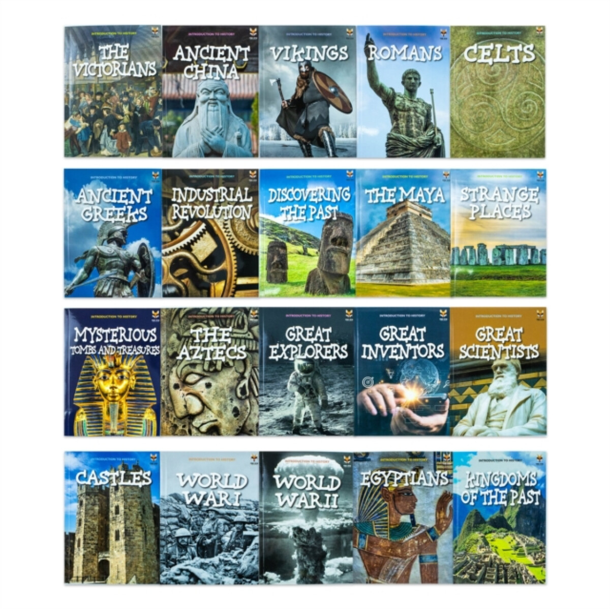 Kniha Children's Introduction to History for Beginners; 20-Book Set