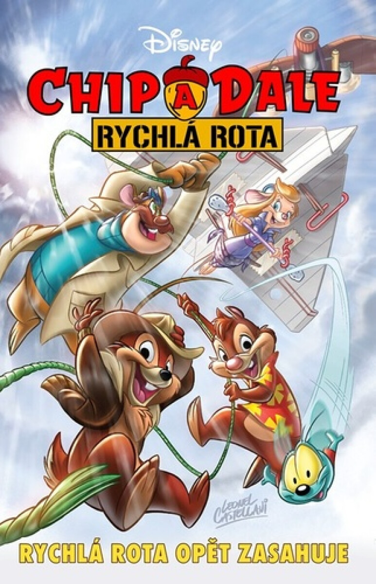 Kniha Chip a Dale - Rychlá rota opět zasahuje