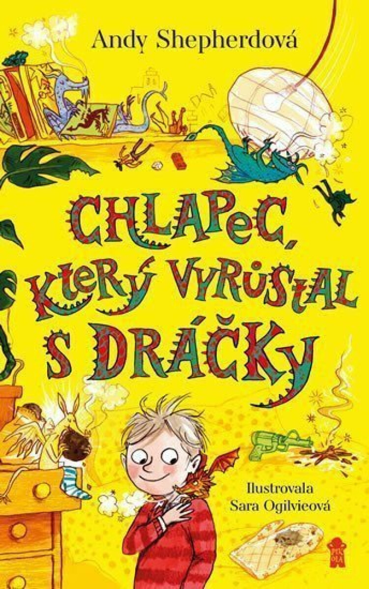 Kniha Chlapec, který vyrůstal s dráčky