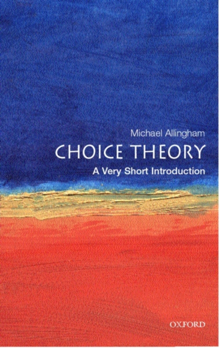 Kniha Choice Theory: A Very Short Introduction