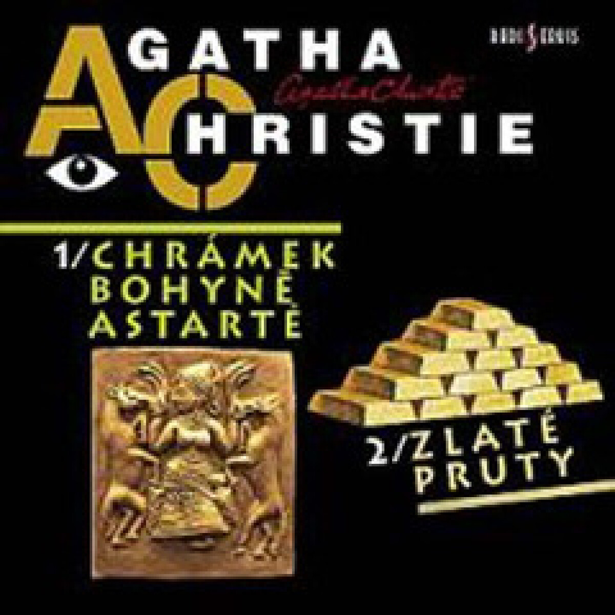 Levně Chrámek bohyně Astarté / Zlaté pruty - Agatha Christie - audiokniha