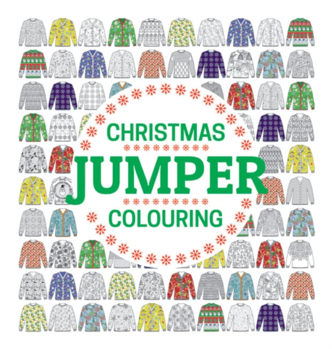 Kniha Christmas Jumper Colouring