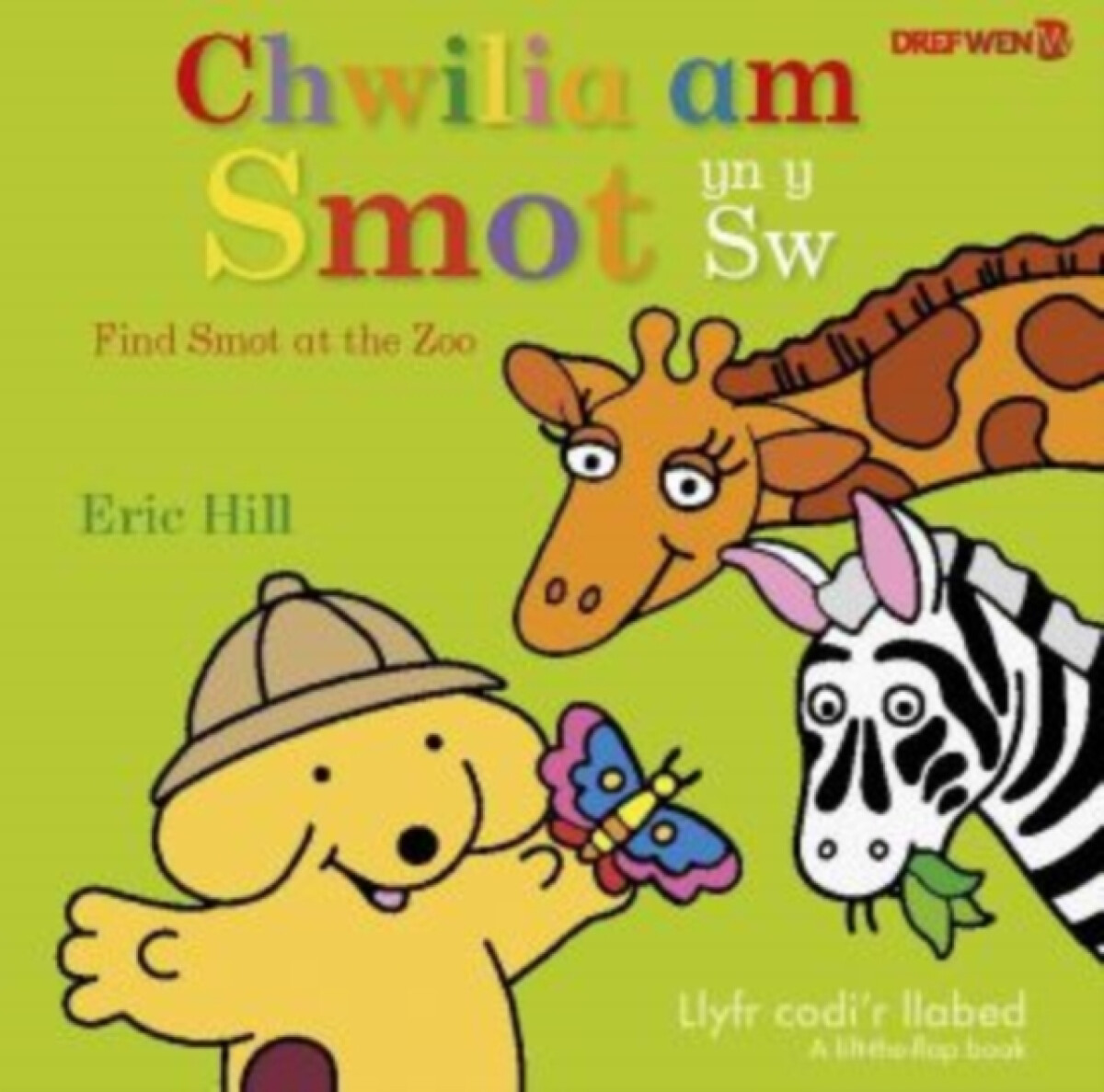 Kniha Chwilia am Smot yn y Sw / Find Smot at the Zoo
