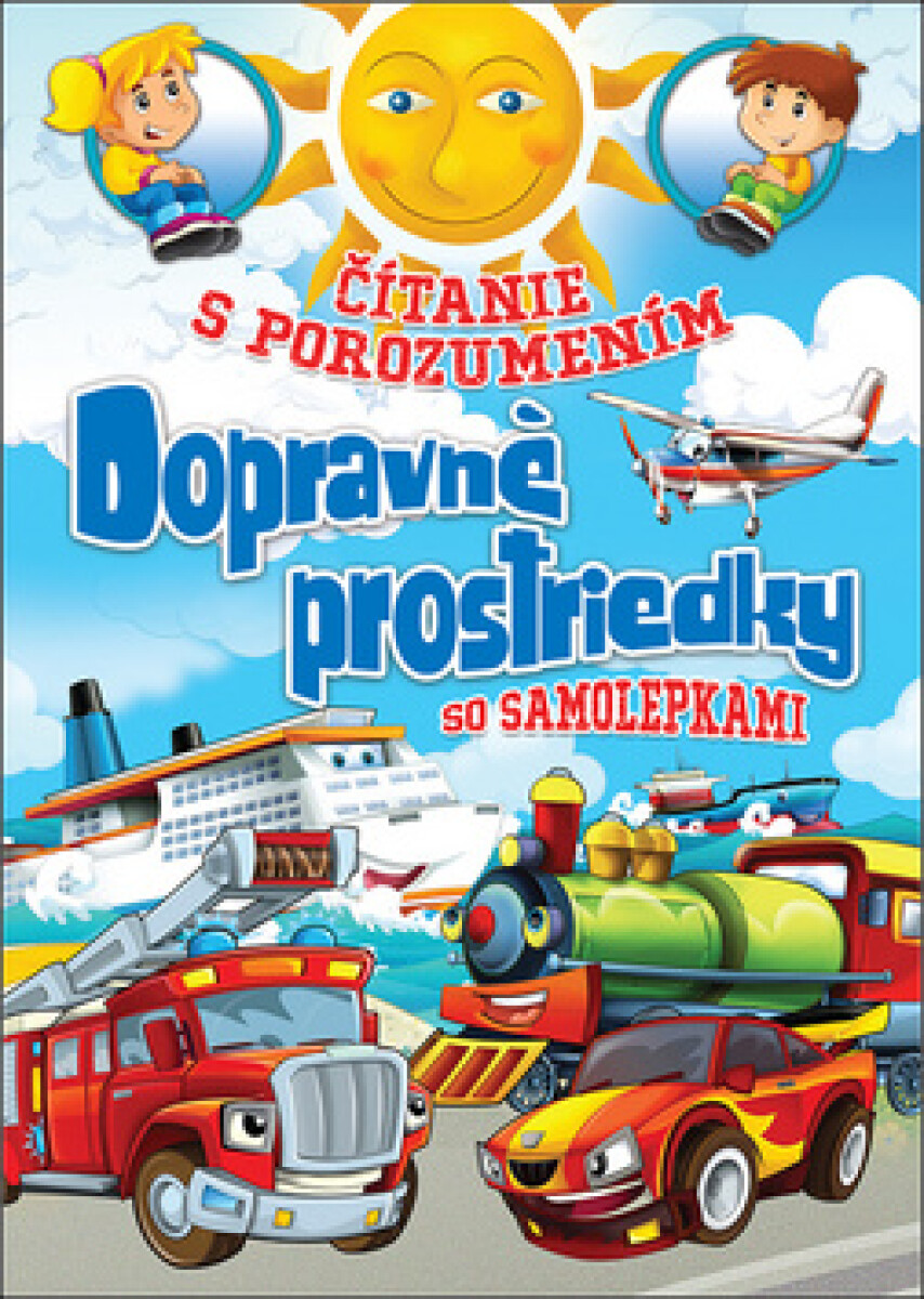 Kniha Čítanie s porozumením Dopravné prostriedky