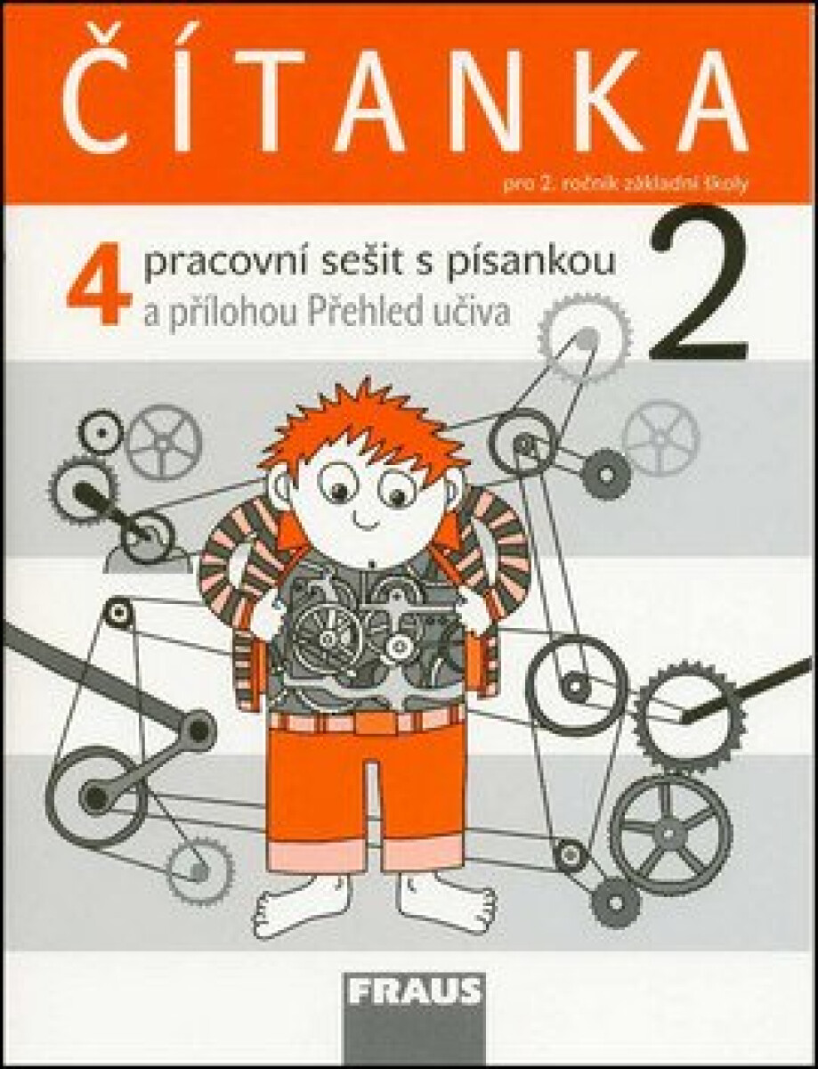Kniha Čítanka 2/4. díl Pracovní sešit s písankou