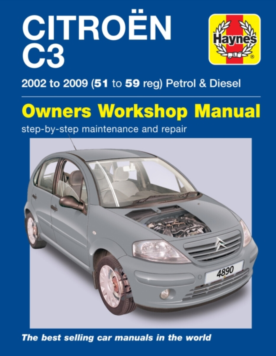 Kniha Citroen C3 Petrol a Diesel (02 - 09) Haynes Repair Manual
