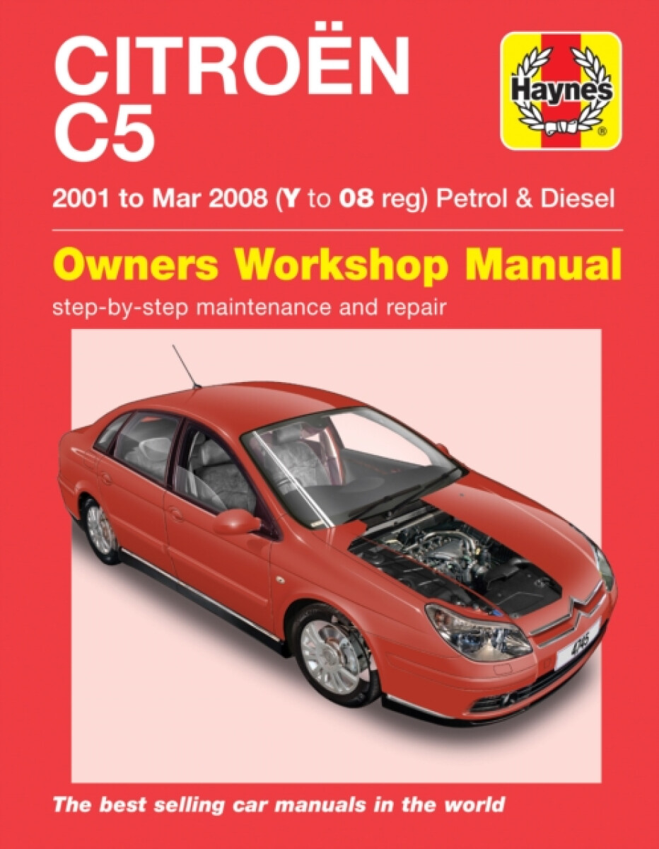Kniha Citroen C5 Petrol a Diesel (01 - Mar 08) Haynes Repair Manual