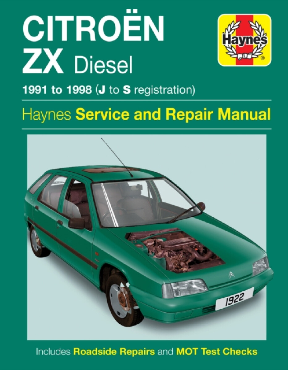 Kniha Citroen ZX Diesel (91 - 98) Haynes Repair Manual