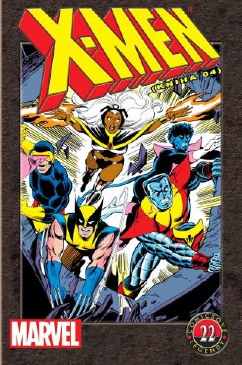 Kniha Comicsové legendy: X-Men