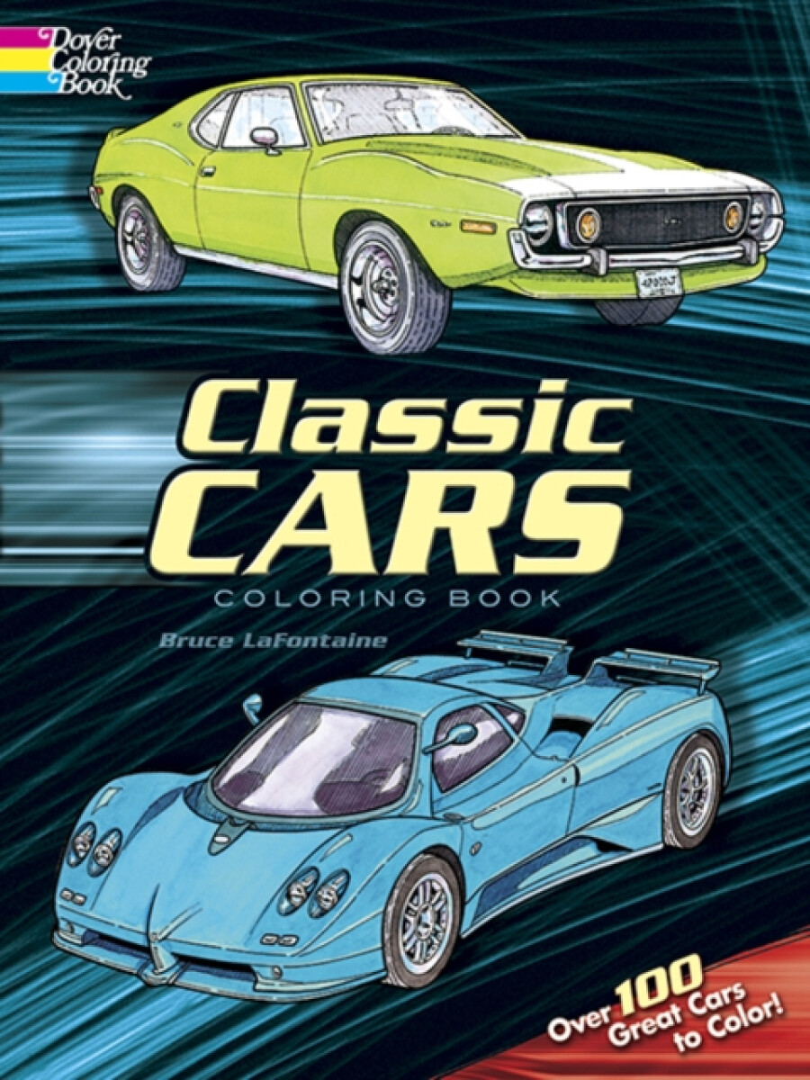 Kniha Classic Cars Coloring Book