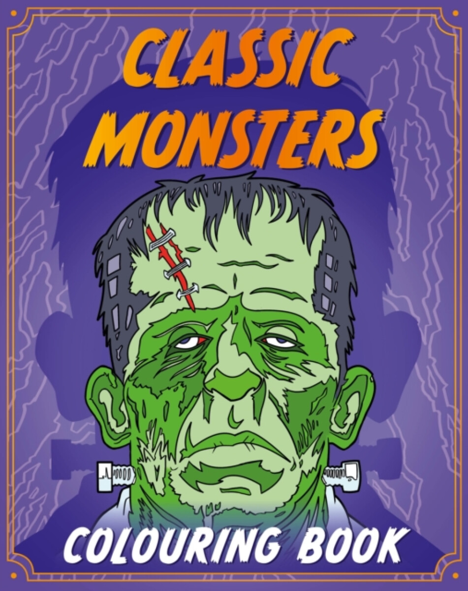 Kniha Classic Monsters Colouring Book