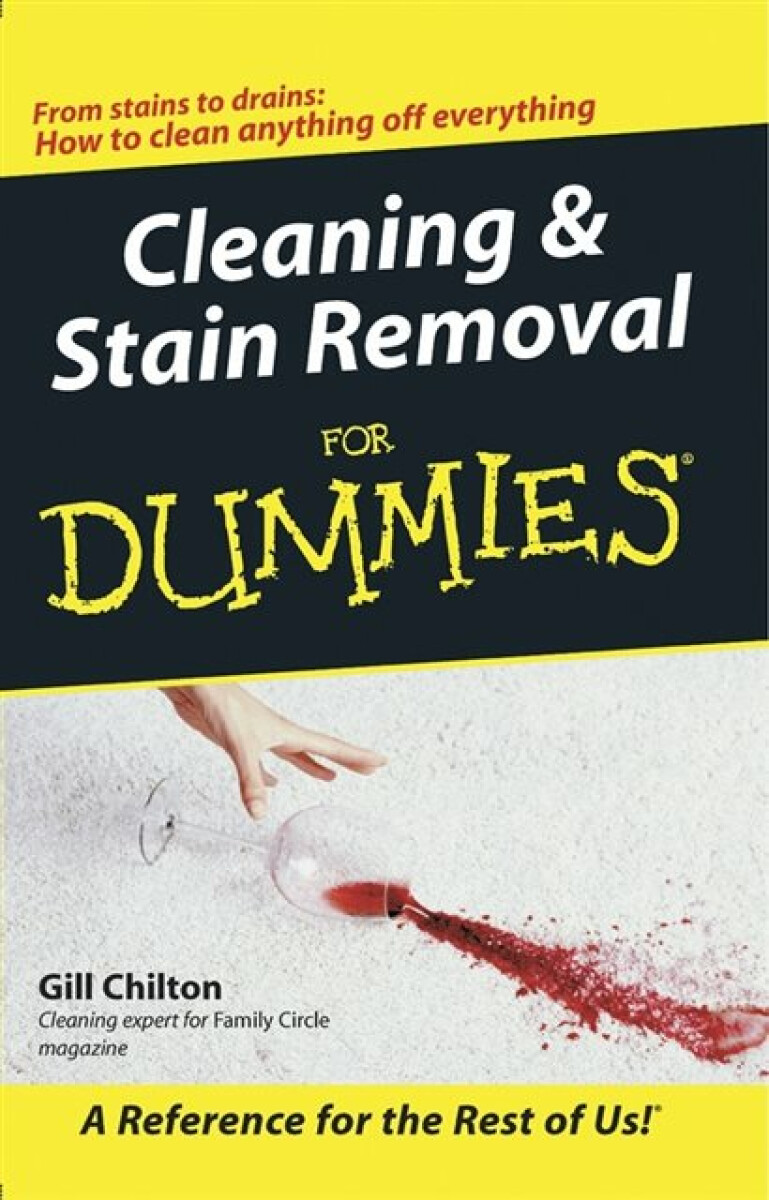 Kniha Cleaning and Stain Removal for Dummies
