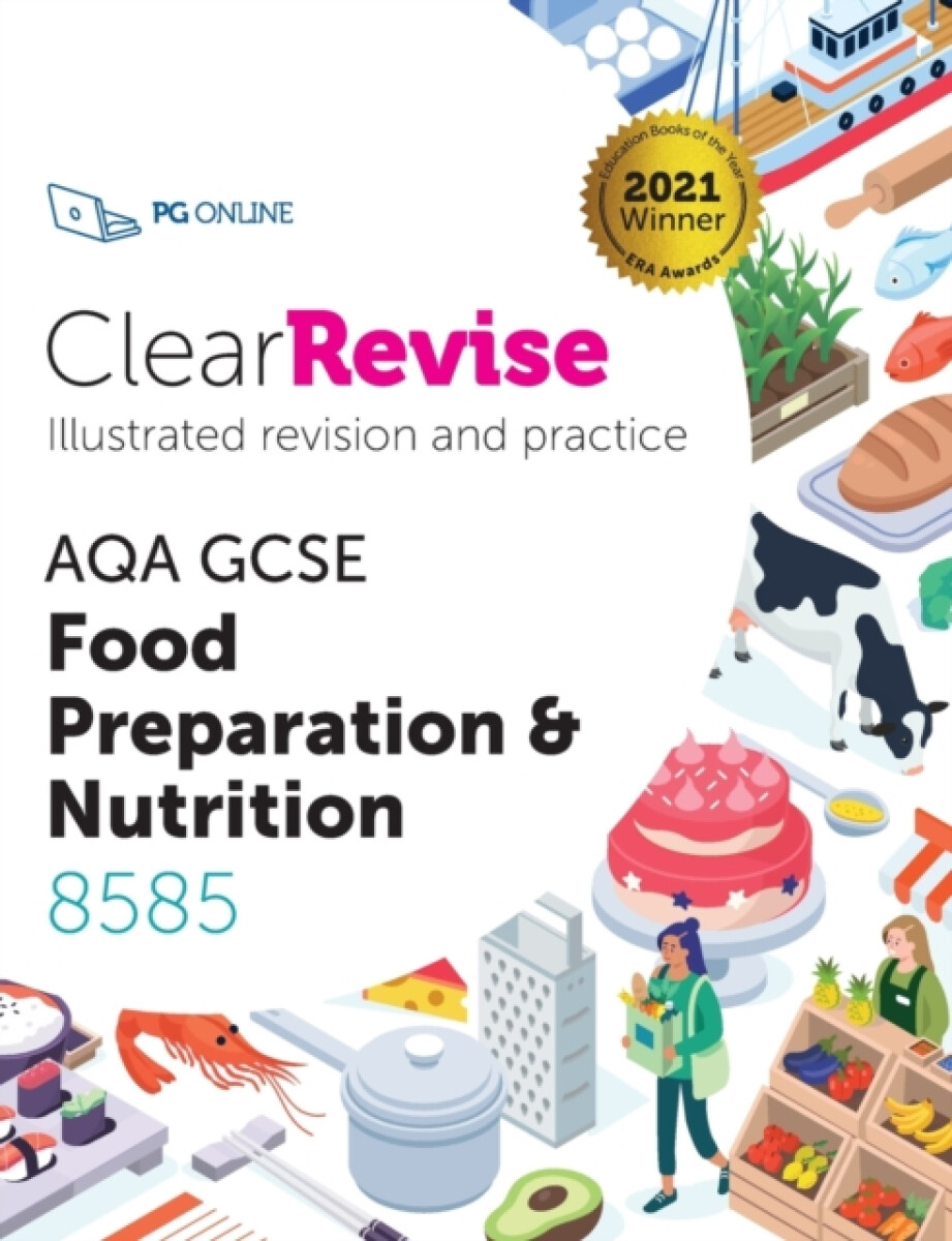Kniha ClearRevise AQA GCSE Food Preparation and Nutrition 8585