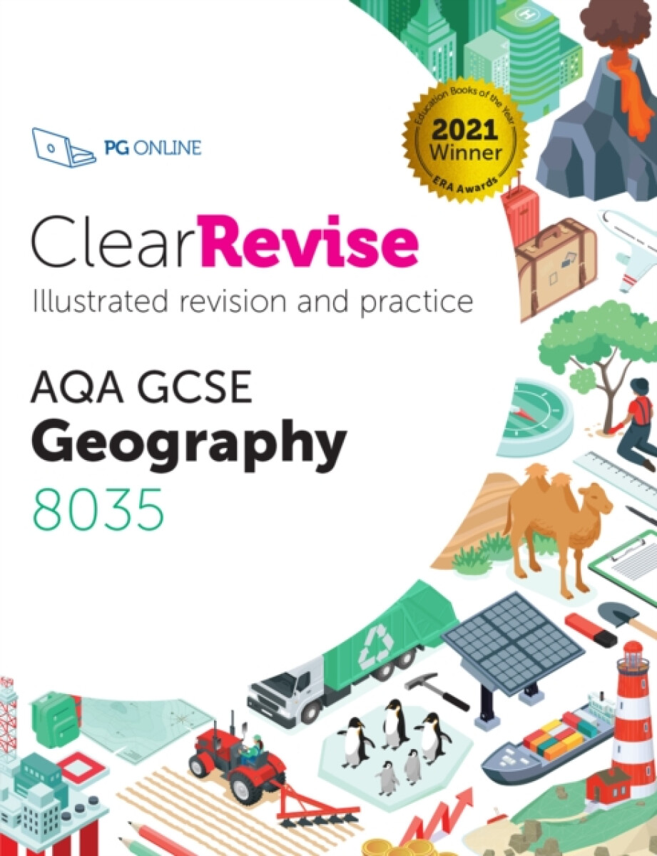 Kniha ClearRevise AQA GCSE Geography 8035
