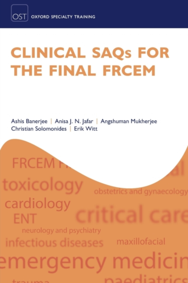 Kniha Clinical SAQs for the Final FRCEM