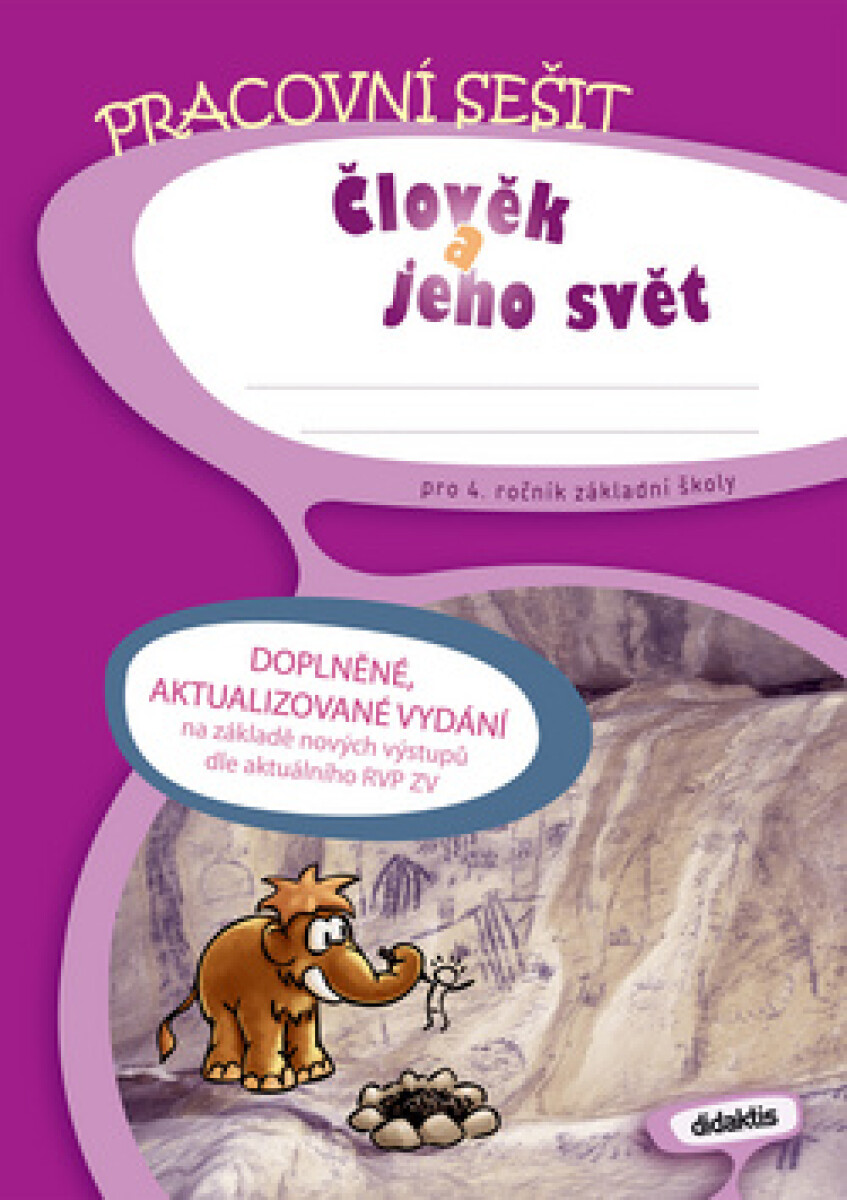 Kniha Člověk a jeho svět pro 4. ročník základní školy