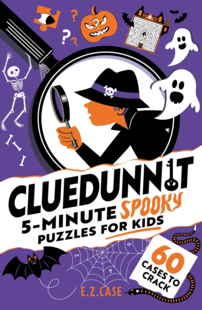 Kniha Cluedunnit: 5-minute Spooky Puzzles for Kids