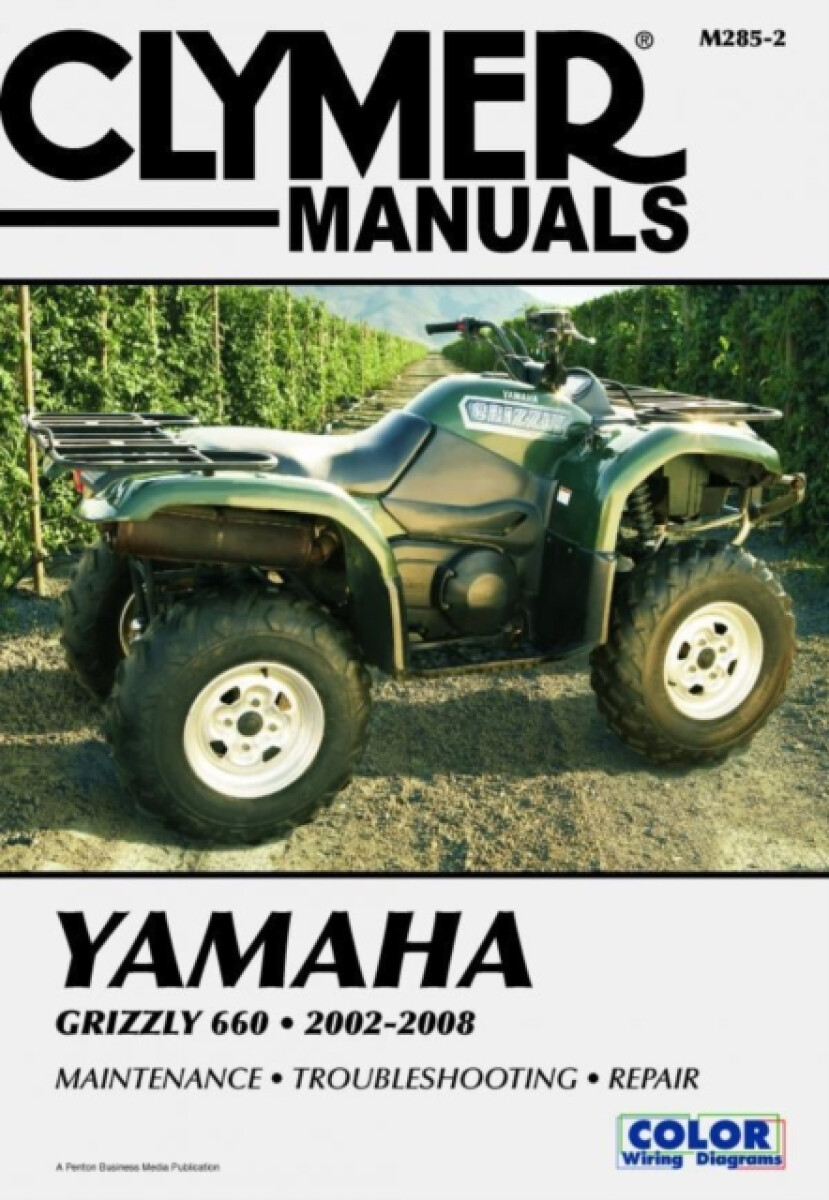 Kniha Clymer Yamaha Grizzly 660 2002-20