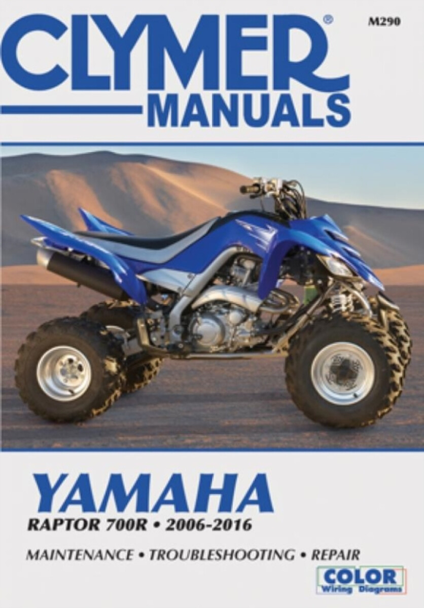 Kniha Clymer Yamaha Raptor 700R Motorcycle Repair Manual
