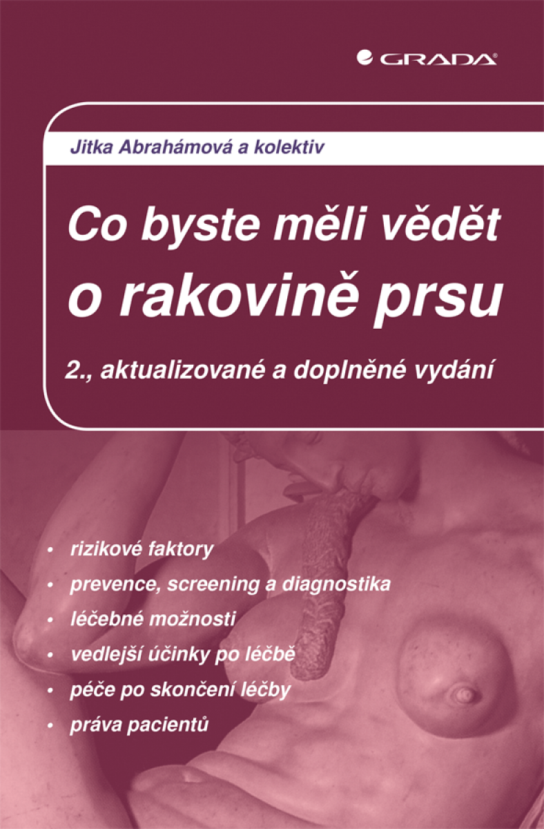 Co byste měli vědět o rakovině prsu - Jitka Abrahámová