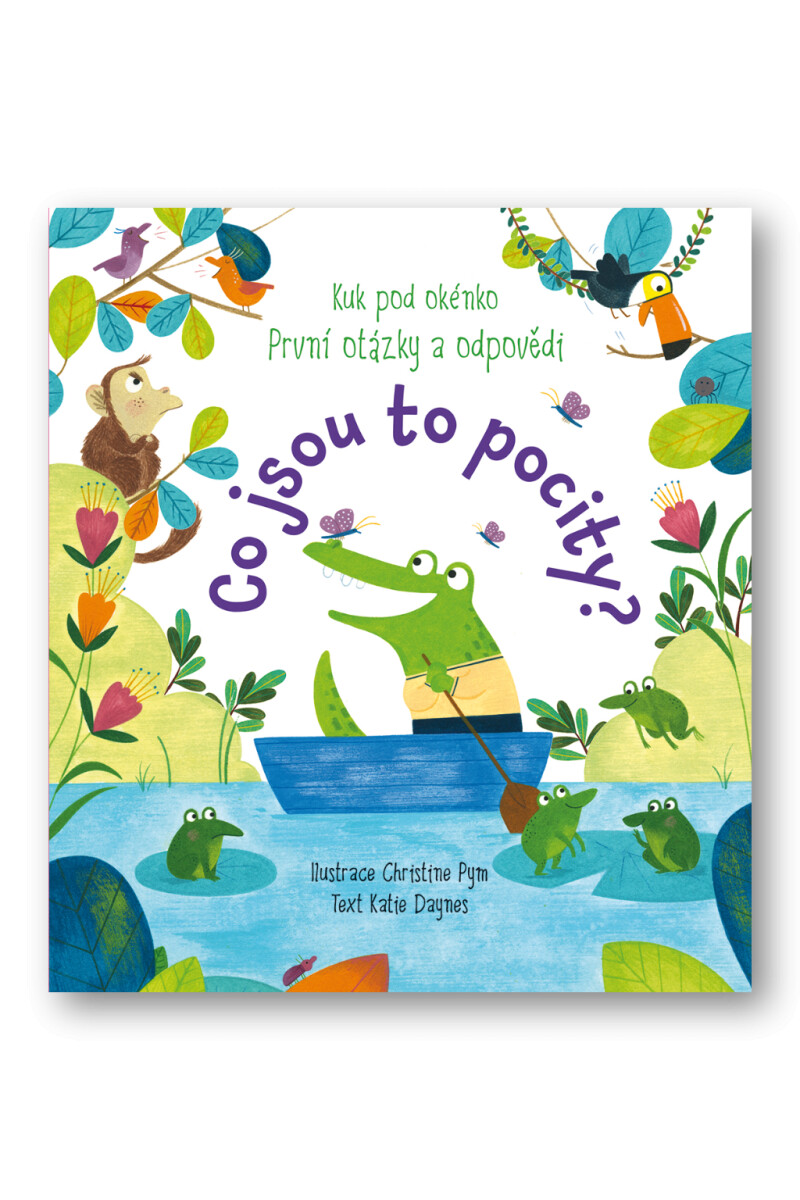 Kniha Co jsou to pocity? - Kuk pod okénko