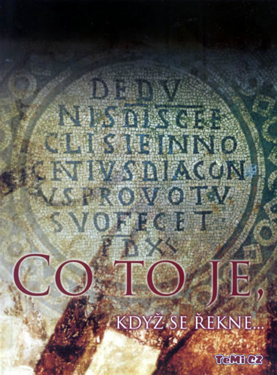 Kniha Co to je, když se řekne...