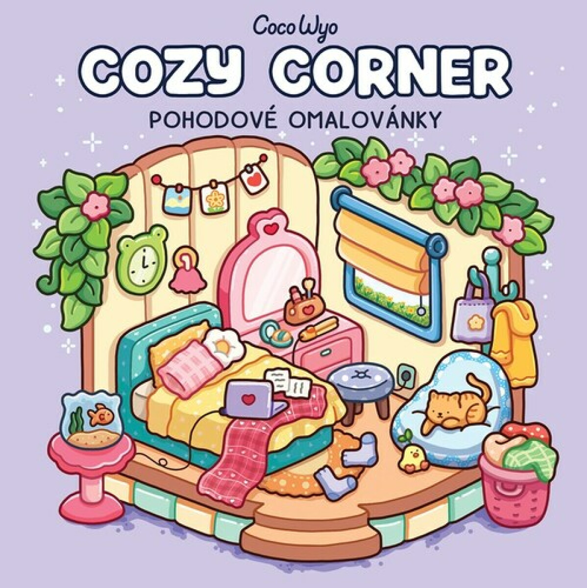 Kniha Coco Wyo Cozy Corner - Pohodové omalovánky
