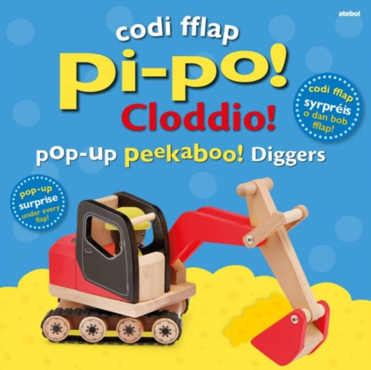 Kniha Codi Fflap Pi-po! Cloddio / Pop-up Peekaboo! Diggers