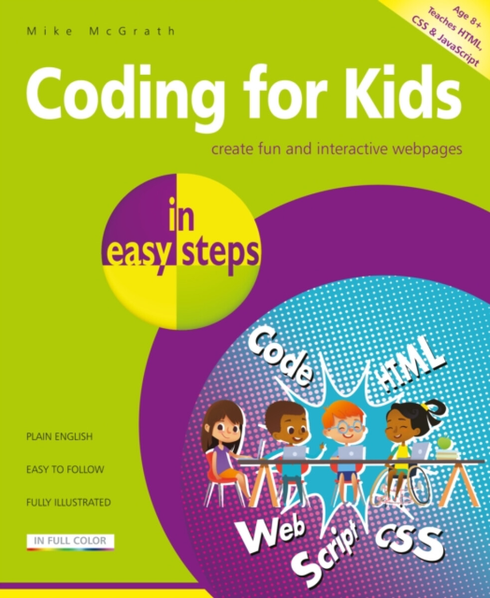 Kniha Coding for Kids in easy steps