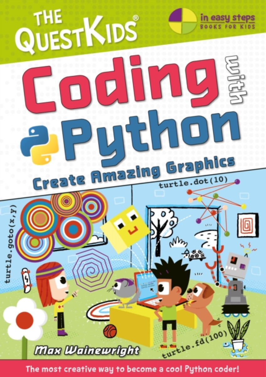 Kniha Coding with Python - Create Amazing Graphics