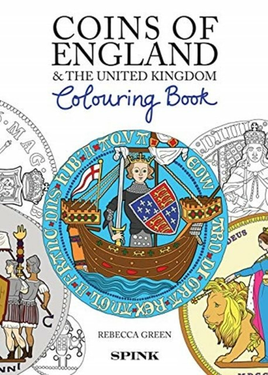 Kniha Coins of England Colouring Book