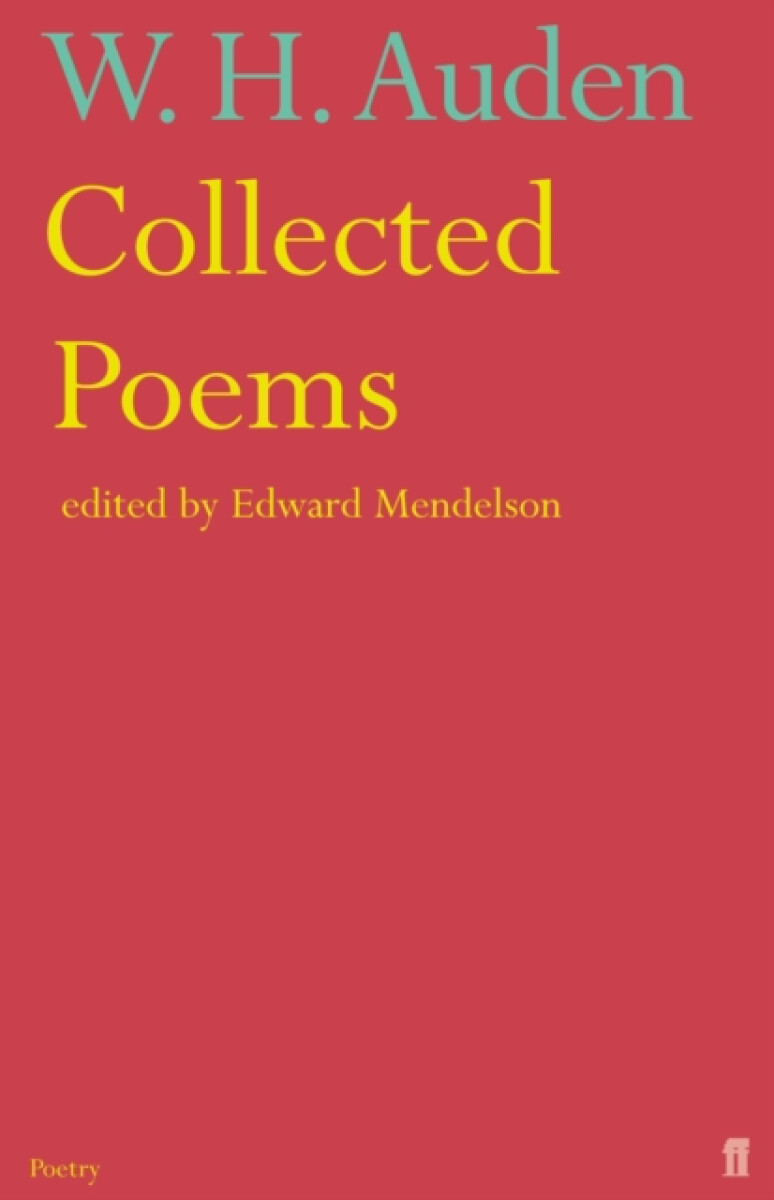 Kniha Collected Auden