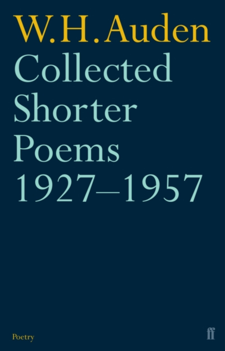 Kniha Collected Shorter Poems 1927-1957