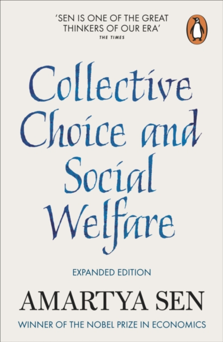 Kniha Collective Choice and Social Welfar