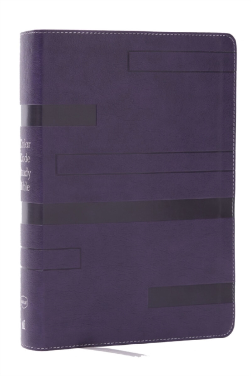 Kniha Color Code Study Bible, Revealing God's Truth Color by Color (NKJV, Purple Leathersoft, Red Letter, Thumb Indexed)
