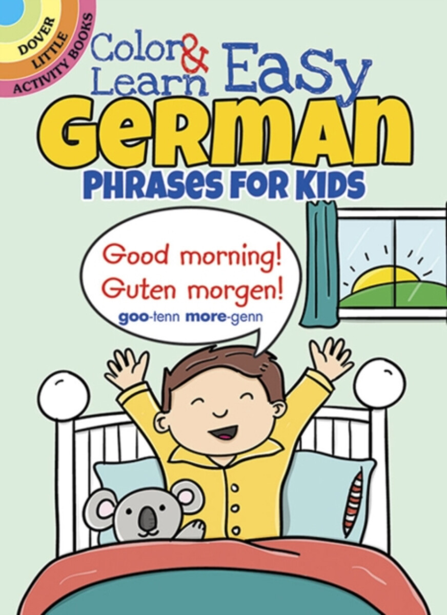Kniha Color a Learn Easy German Phrases for Kids