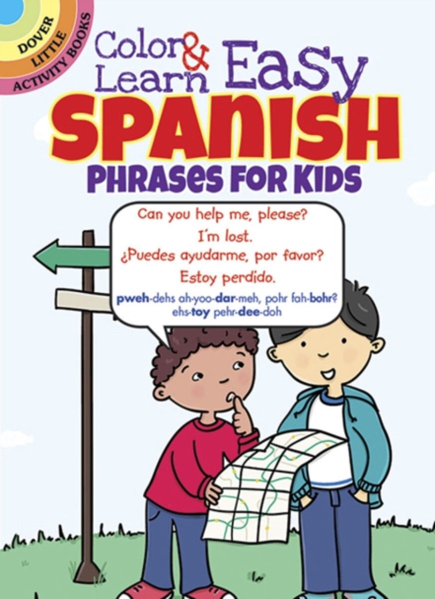 Kniha Color a Learn Easy Spanish Phrases for Kids